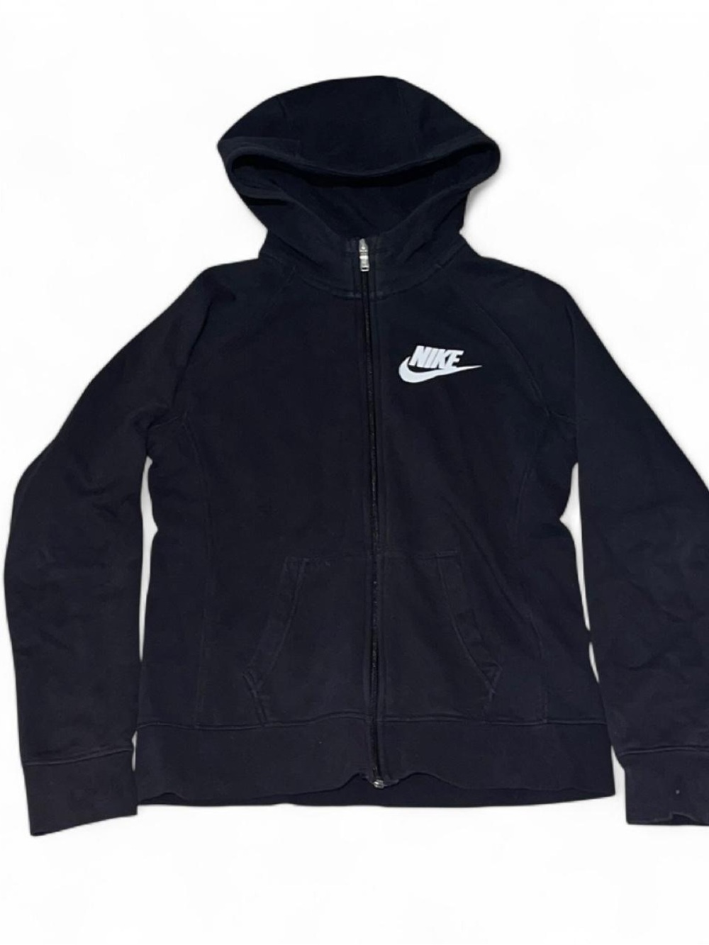 Nike Sportswear Hoodie Club Fleece Full-Zip Women's Size XL Black